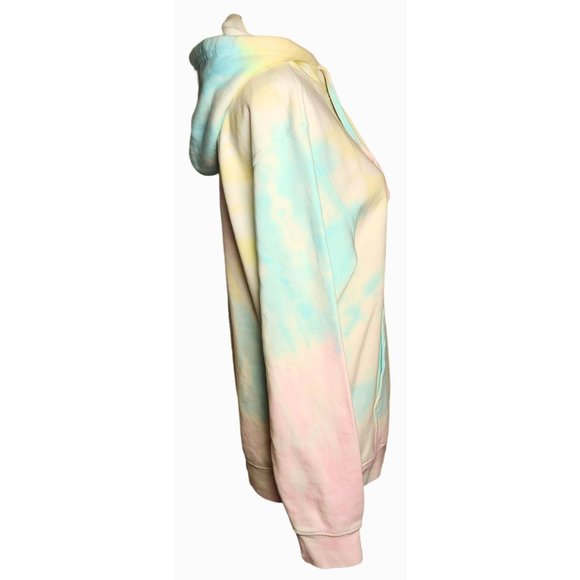 TIK-TOK Independent Trading Co. Pastel Tie-Dyed Midweight Hooded Sweatshirt XL - Picture 6 of 9